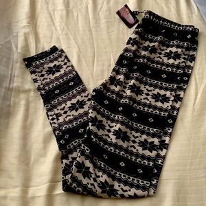 New snowflake leggings sr stretch